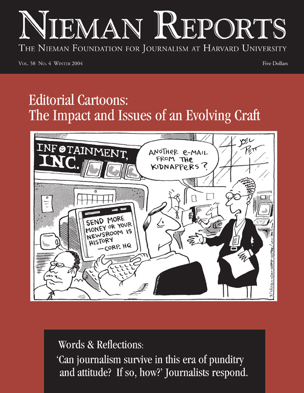 Editorial Cartoons: The Impact and Issues of an Evolving Craft