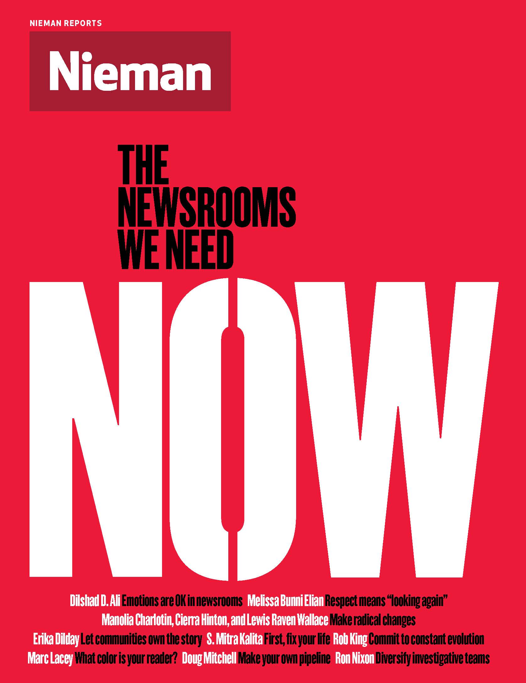 The Newsrooms We Need Now