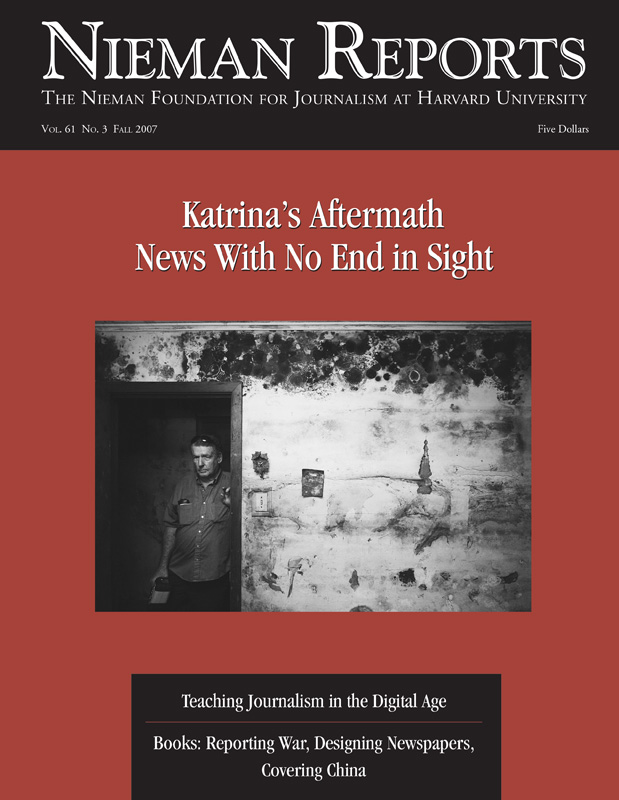 Katrina's Aftermath: News With No End in Sight