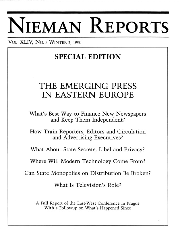The Emerging Press In Eastern Europe