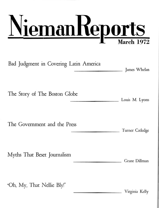 Bad Judgment in Covering Latin America