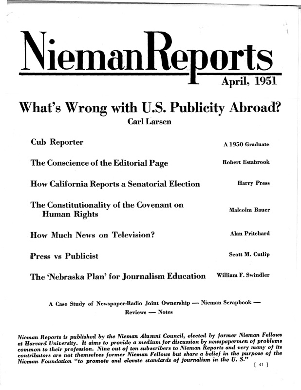 What's Wrong with U.S. Publicity Abroad?