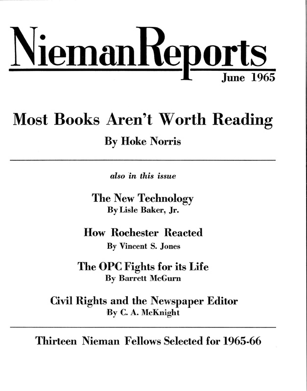 Most Books Aren't Worth Reading
