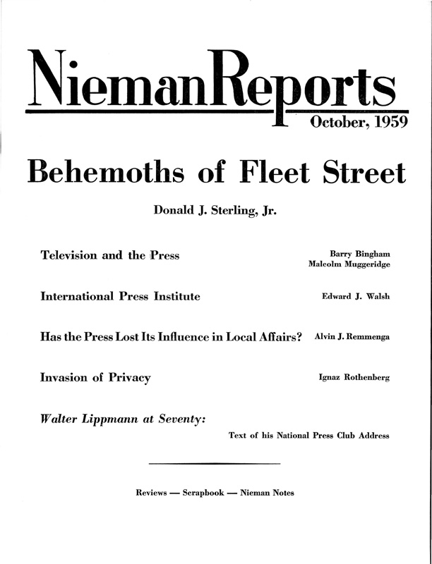 Behemoths of Fleet Street