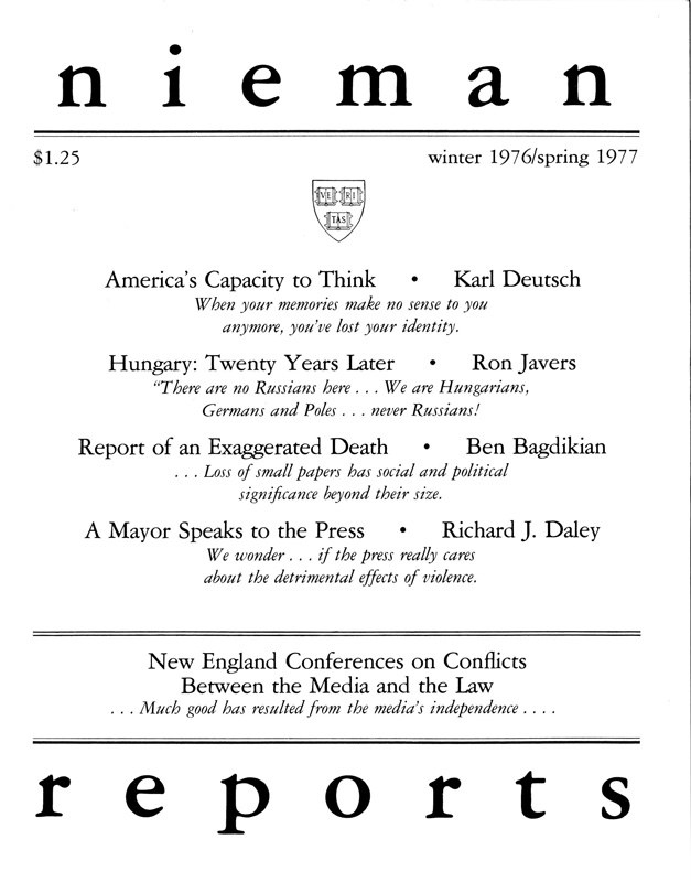 America's Capacity to Think