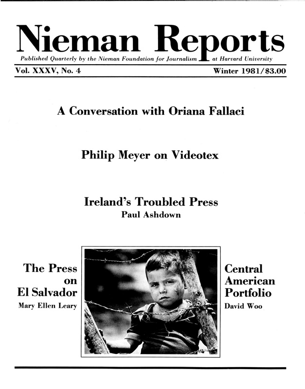 A Conversation with Oriana Fallaci