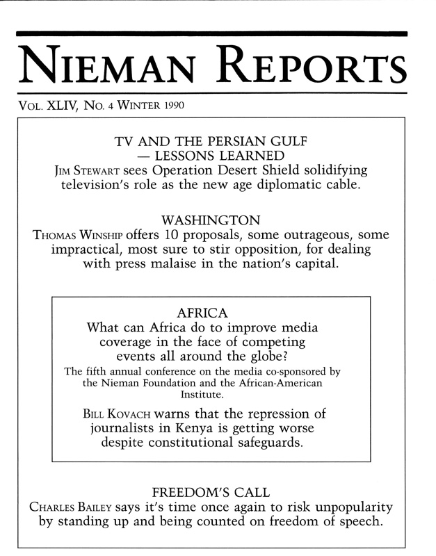 Television and the Persian Gulf: Lessons Learned
