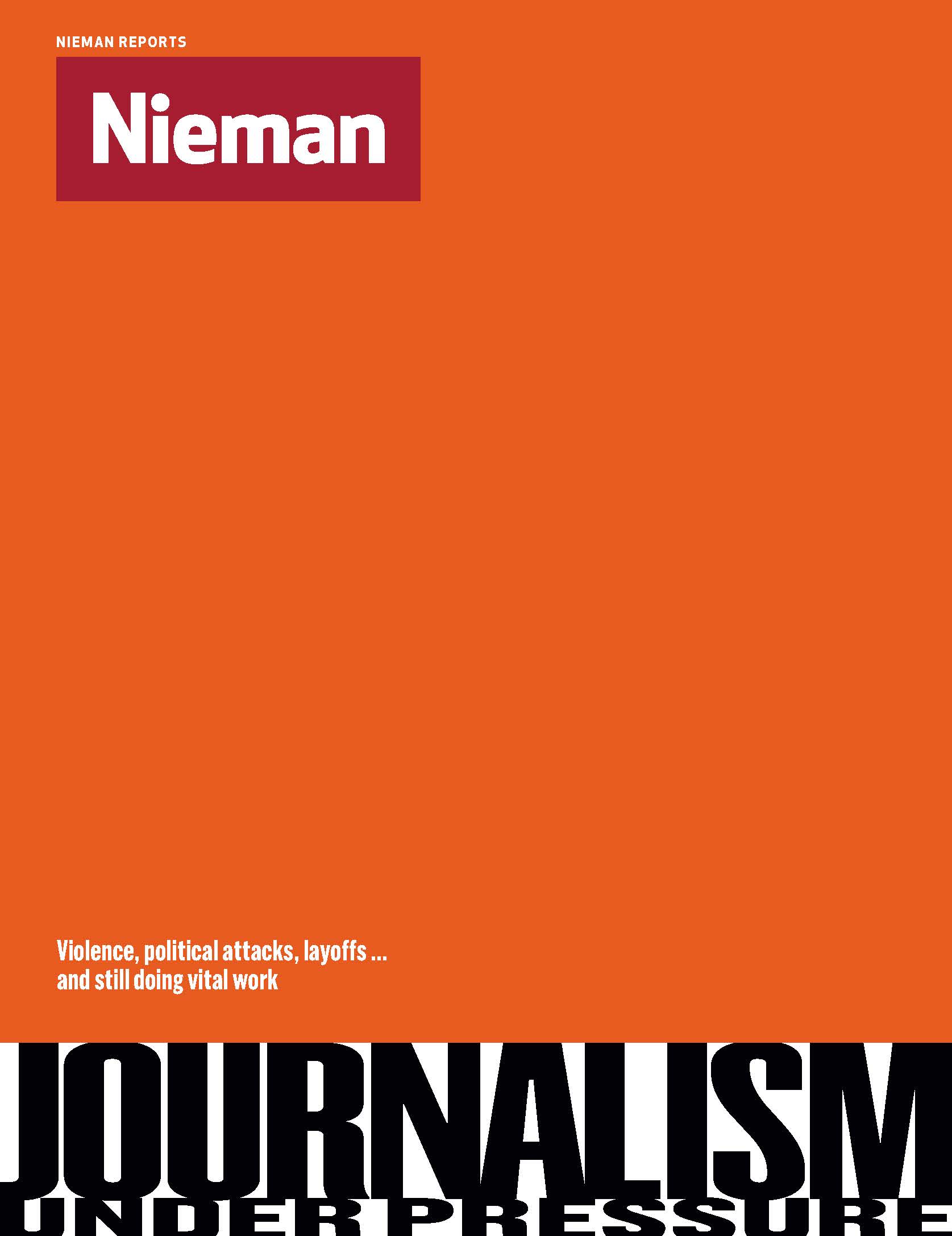 Journalism Under Pressure
