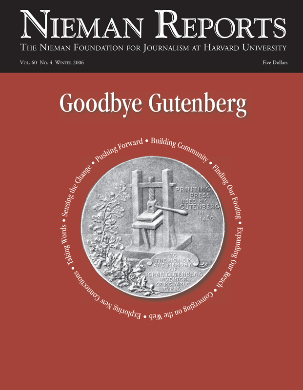 Goodbye Gutenberg